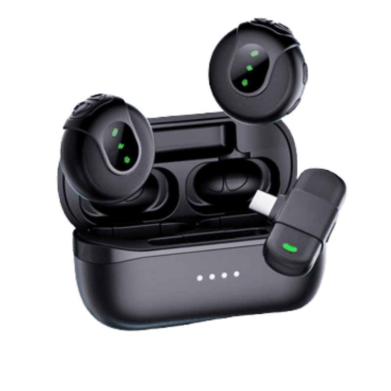 S11 – Micro cravate sans fil double avec réduction de bruit DSP